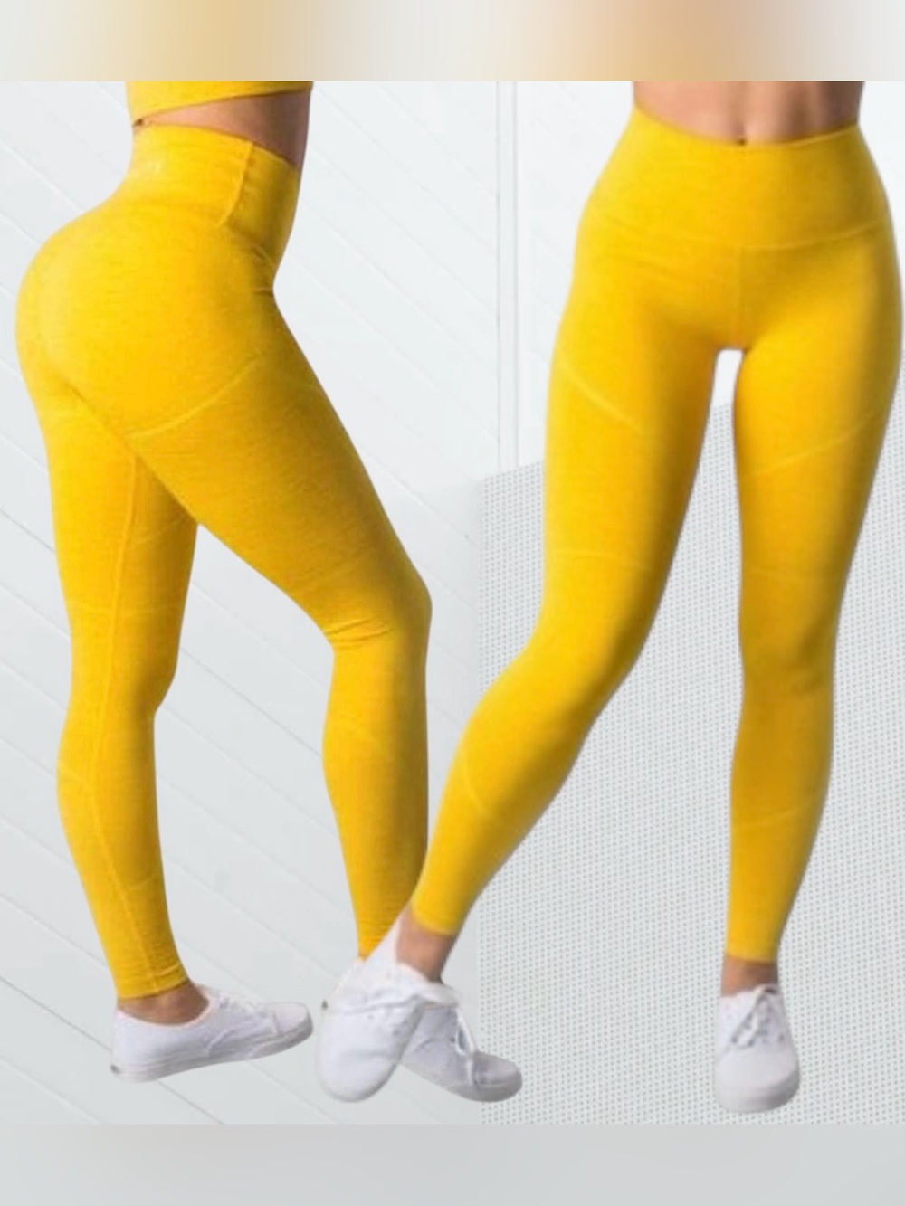 BEST PRICE SALE‼️ ALPHALETE | YELLOW REVIVAL R6 HIGH WAIST PERFORMANCE LEGGINGS